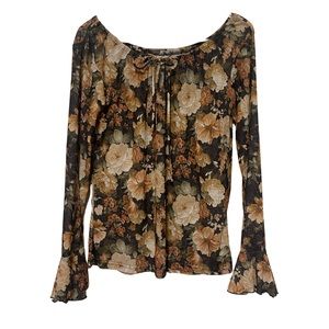 Vintage Floral Top